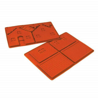 Форма силиконовая P.L. Proff Cuisine Домик 6 ячеек 33,5*21 см