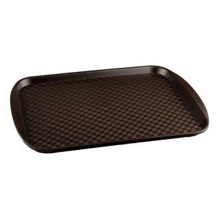 Поднос Рестола 422108814 коричневый (450*350*20 мм)