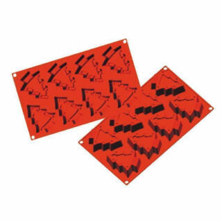 Форма силиконовая P.L. Proff Cuisine Елка 8 ячеек 85*70 мм, h 30 мм (30*17,5 см)